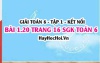 Bài 1.20 SGK Toán 6 tập 1 Kết nối tri thức